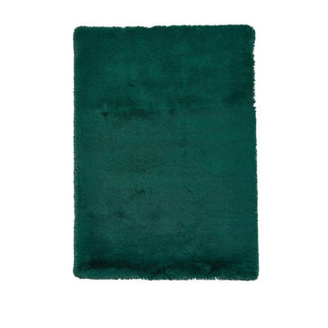 Super Teddy Super Soft Plush Hi Pile Silky Faux Fur Shaggy Jewel Green Rug-Think Rugs-Rug Love - The Most Loved Rug Store